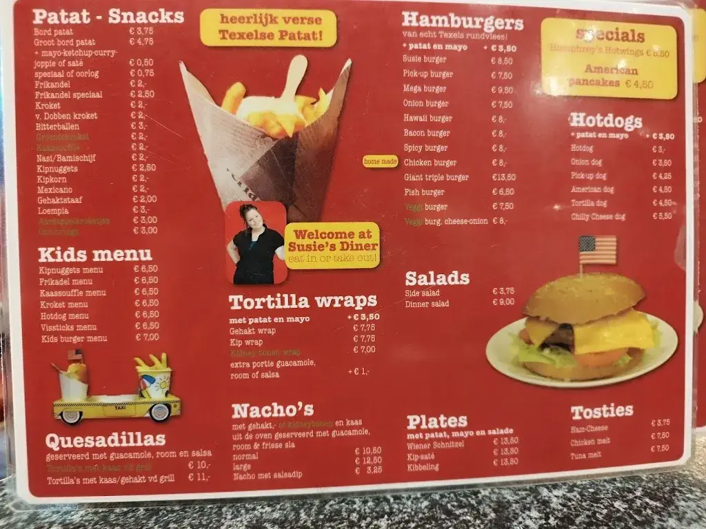 Menu_Susie's Diner The Pickup_Koog_image_1