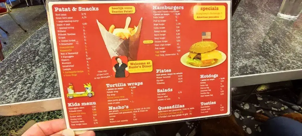 Menu_Susie's Diner The Pickup_Koog_image_2