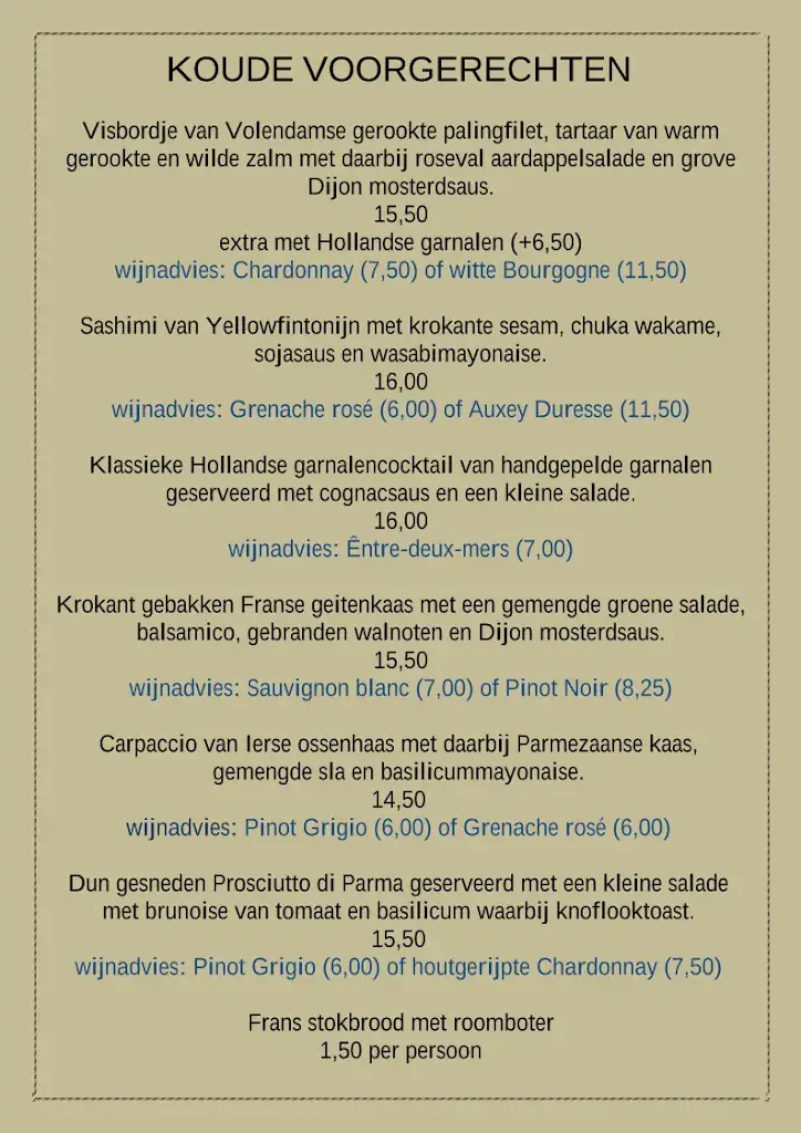 Menu_Chez Etienne_Landsmeer_immagine_1