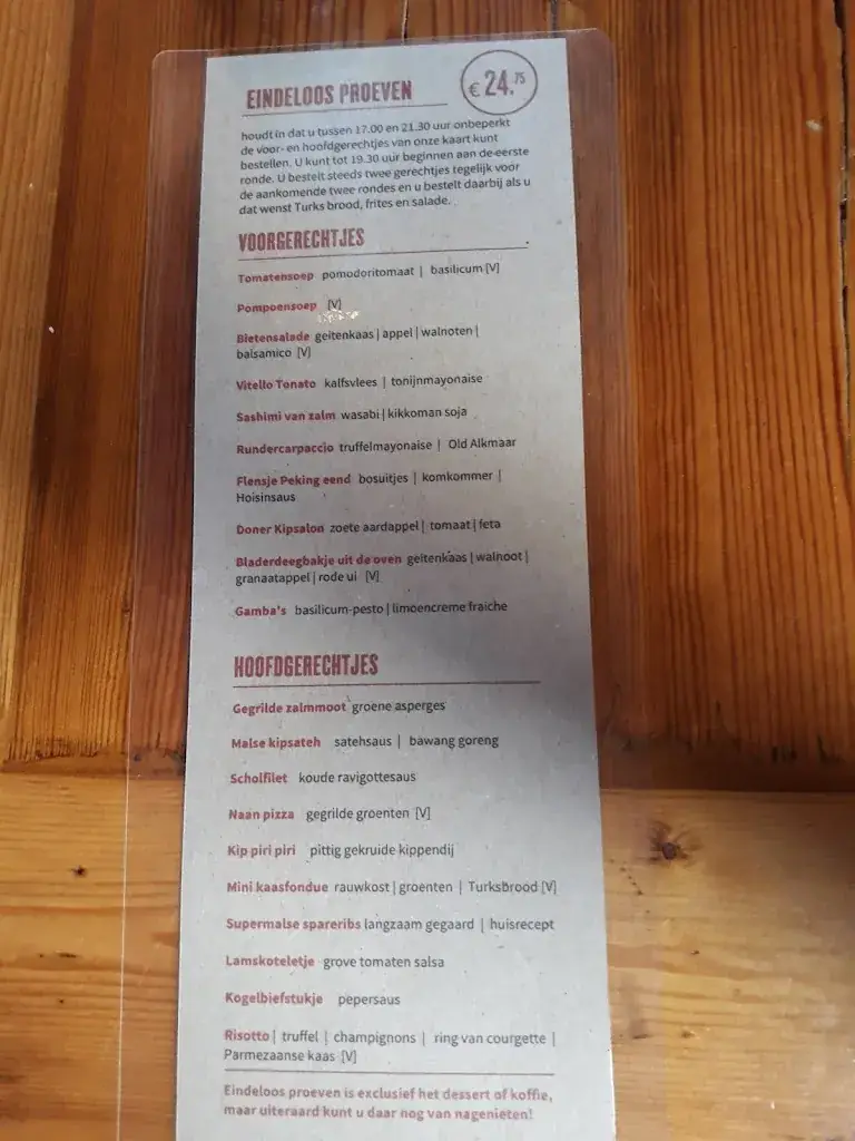 Menu_Restaurant Juffrouw Tok Tok, LANDSMEER_Landsmeer_image_1