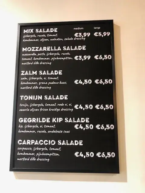 Menü_Brothers Bubble Bar_Amsterdam_Bild_1