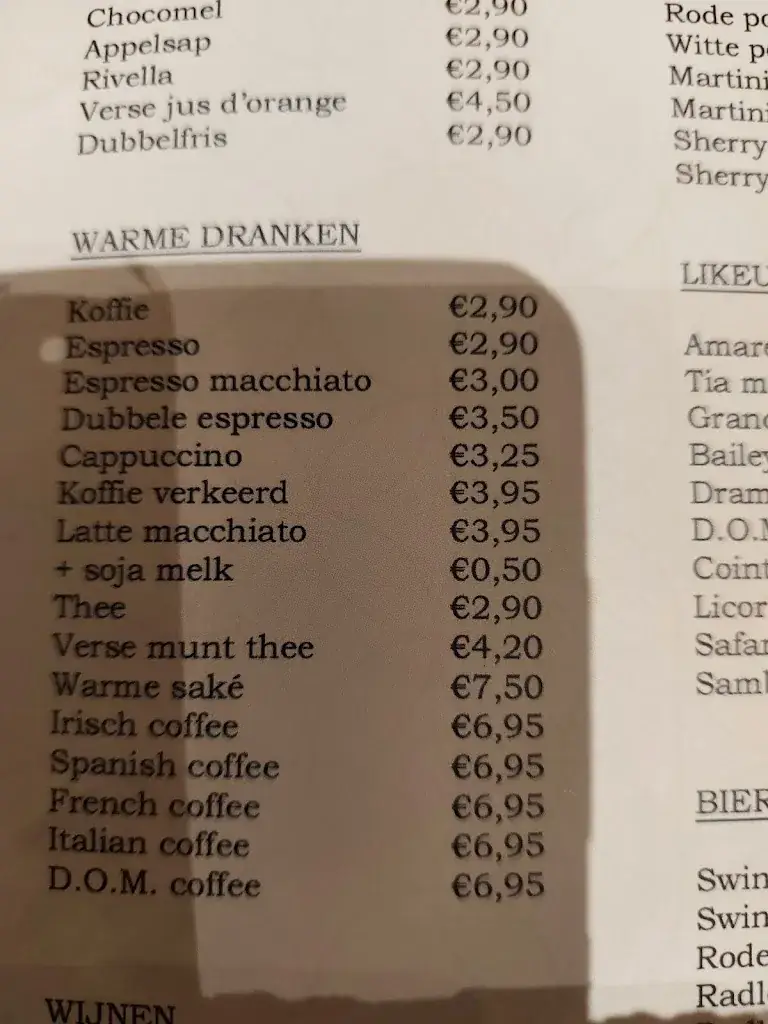 Menu_Ora Restaurant & Cafe_Wijdenes_image_4