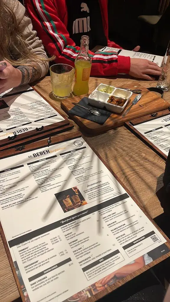 Menu_Restaurant De Beren Den Hoorn_Hoorn_image_4