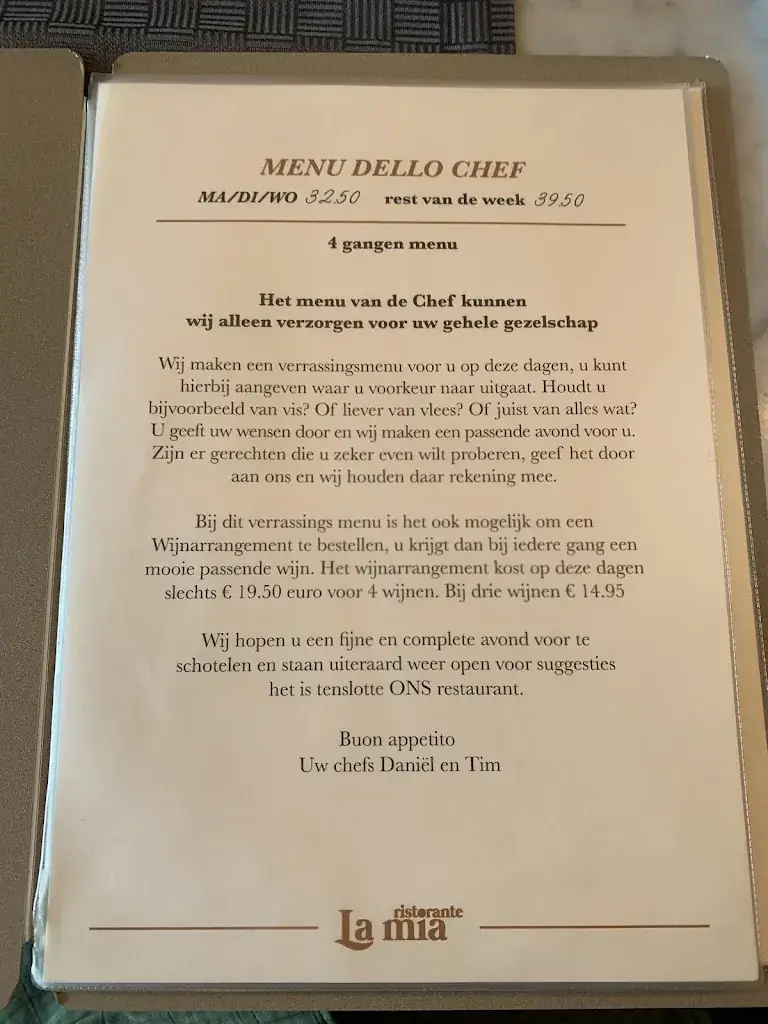 Menu_La Mia restaurant_Santpoort-Noord_image_3