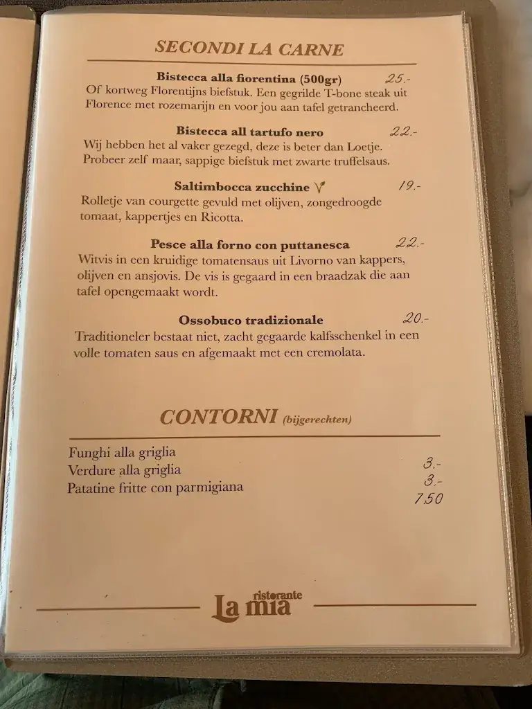 Menu_La Mia restaurant_Santpoort-Noord_image_4