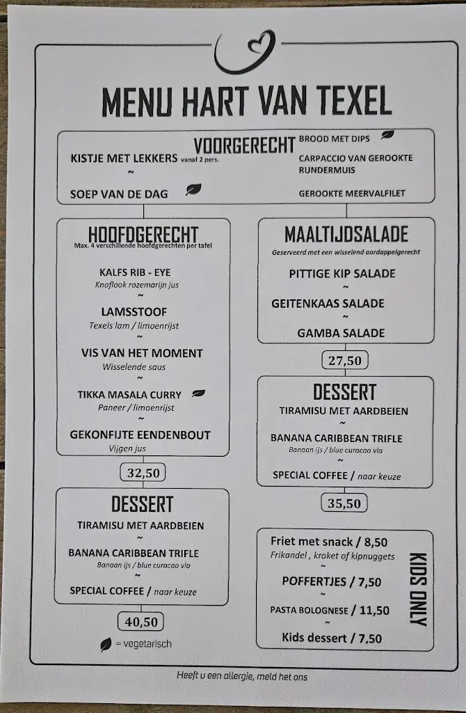 Menu_Restaurant Hart van Texel_Burg_image_1