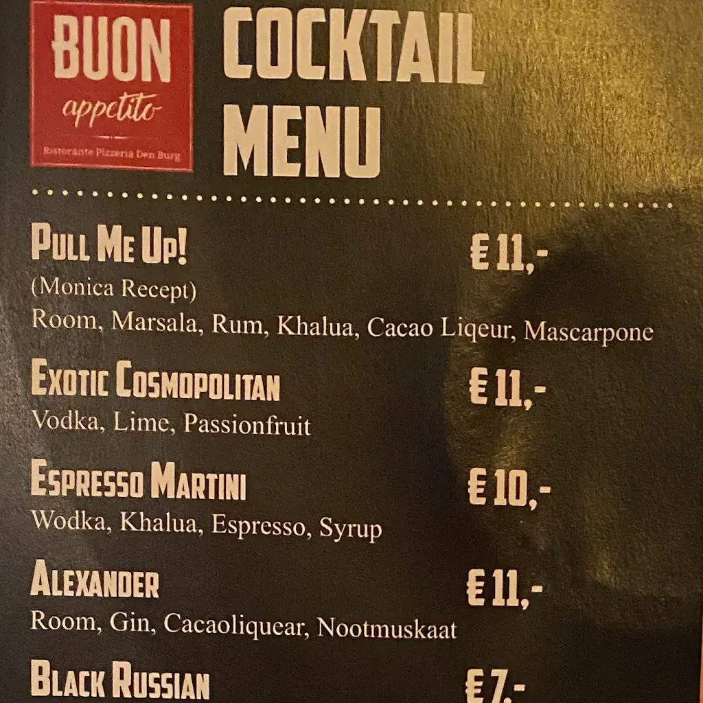 Menu_Ristorante Pizzeria Buon Appetito Texel_Burg_image_3