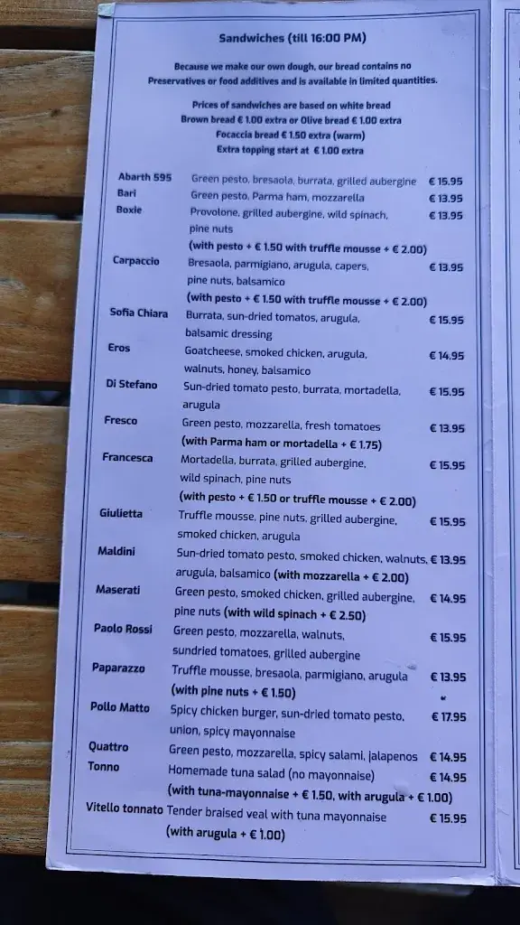 Menu_Gusto di Casto B.V._Amsterdam_image_2