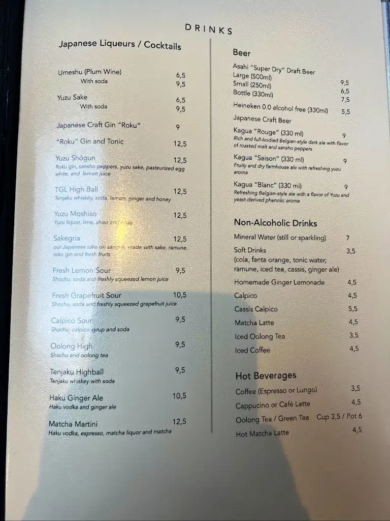 Menu_Wagyu Kanata_Amsterdam_imagen_4