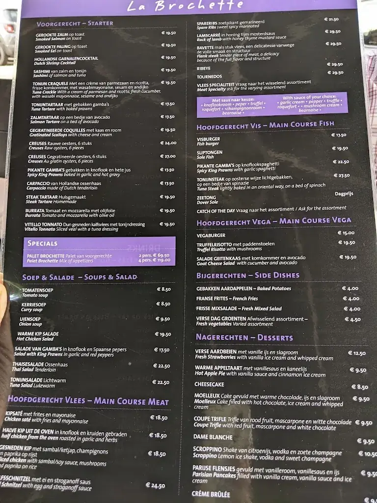 Menu_La Brochette_Amsterdam_immagine_1