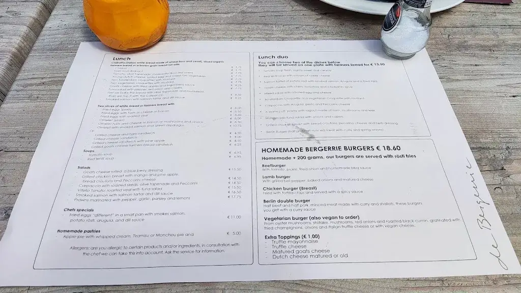 Menu_Brasserij De Bergerrie_Almere_image_4
