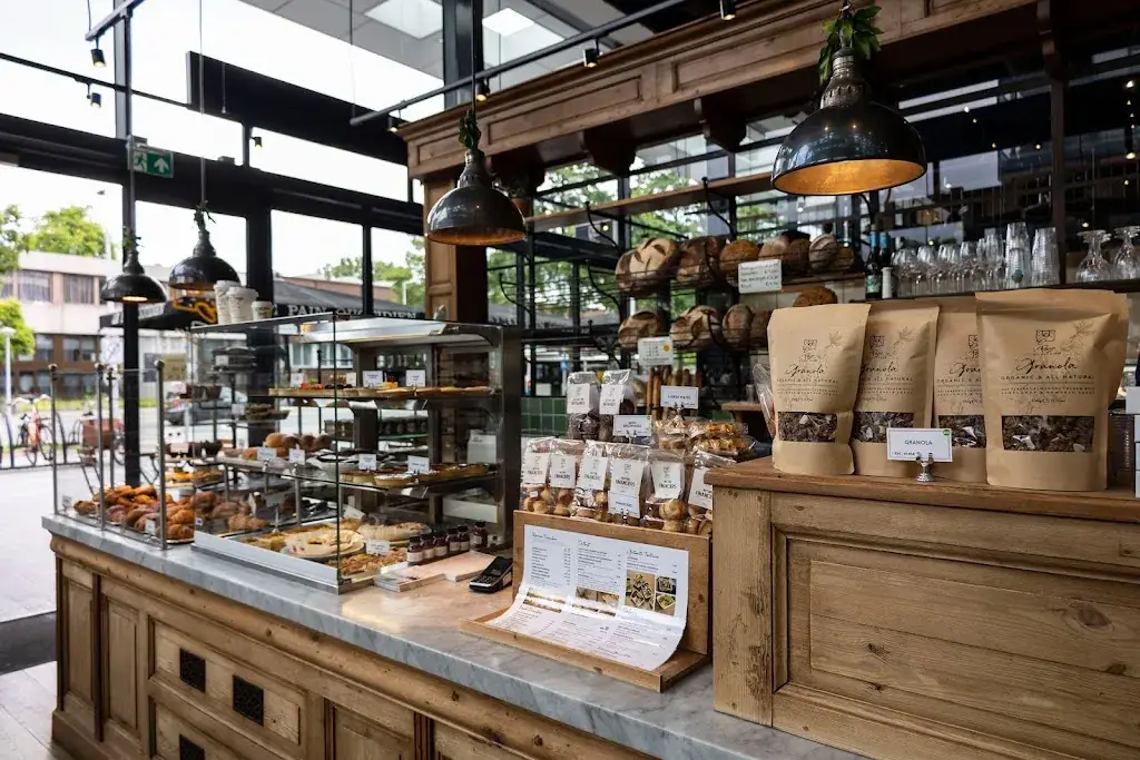 Le Pain Quotidien restaurant in Amsterdam