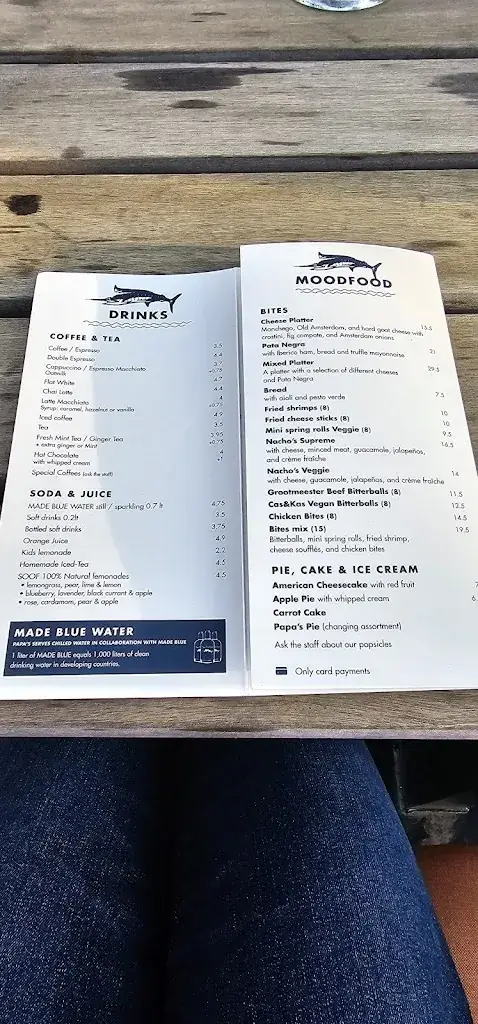 Menu_Papa's Loft House_Amsterdam_immagine_3