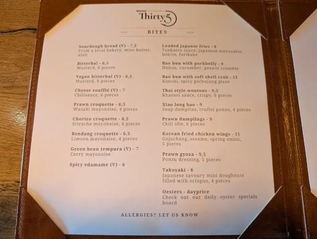 Menu_Thirty5_Volendam_image_1