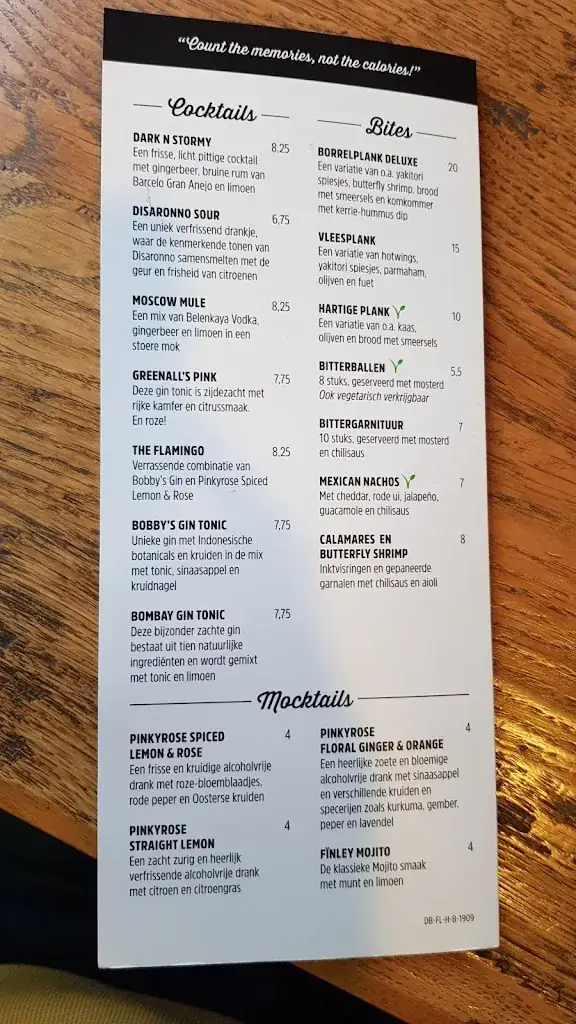 Menu_Restaurant De Beren Almere_Almere_image_3