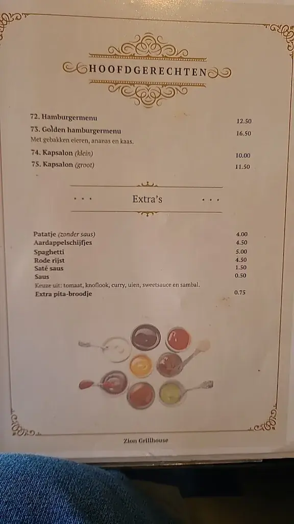 Menü_Grillhouse Zion_Amsterdam_Bild_1