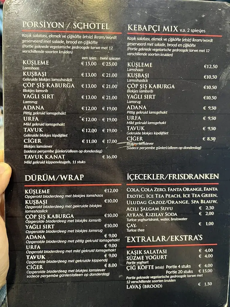 Menu_Kebapci Amsterdam_Amsterdam_image_3