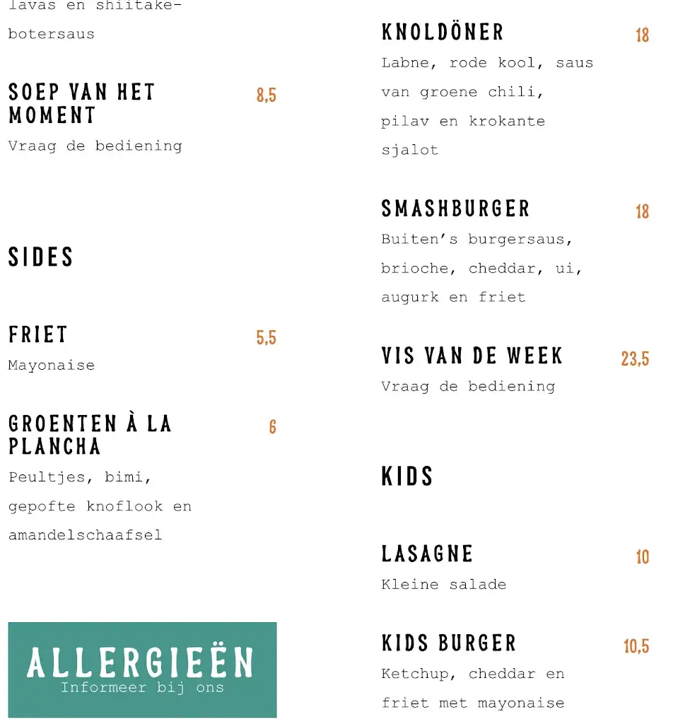 Menu_BUITEN | Café & Restaurant_Amsterdam_image_2