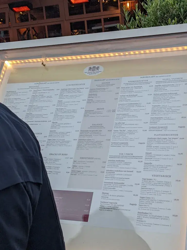 Menu_Grand Café Restaurant Het Wapen van Egmond_Zee_image_3