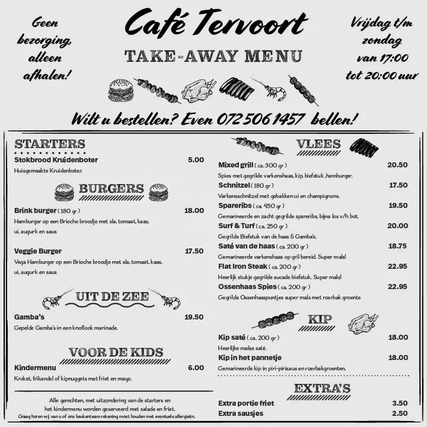 Menu_Café Tervoort_Egmond-Binnen_image_1