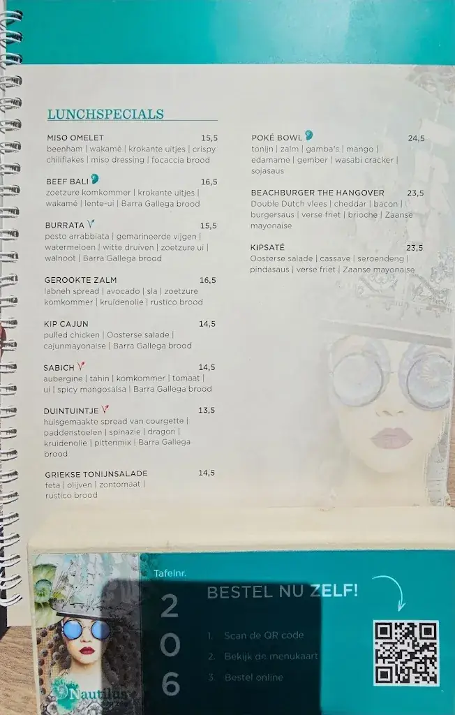 Menu_Nautilus aan Zee_Zee_image_1
