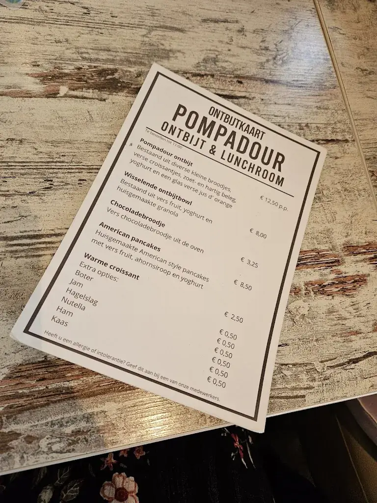 Menu_Pompadour Ontbijt- & Lunchroom_Zee_image_1