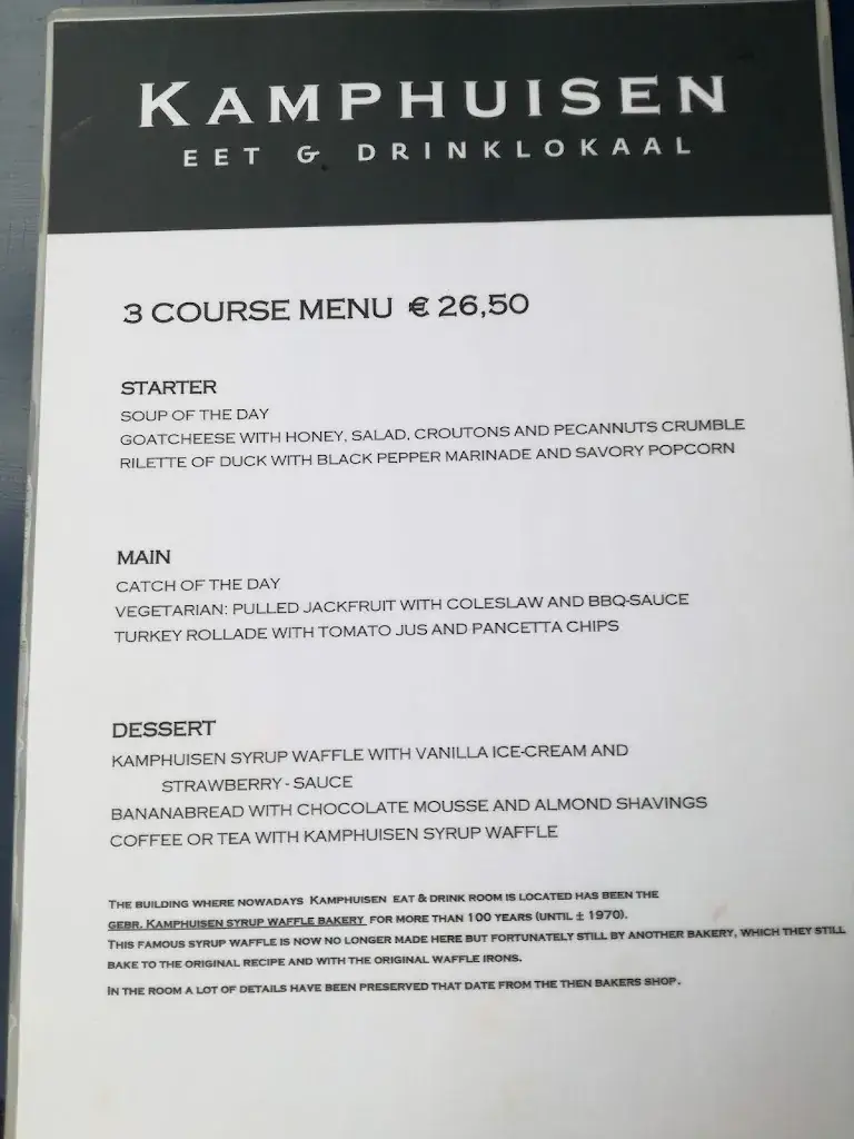 Menu_Taverne Kamphuisen_Gouda_imagen_4