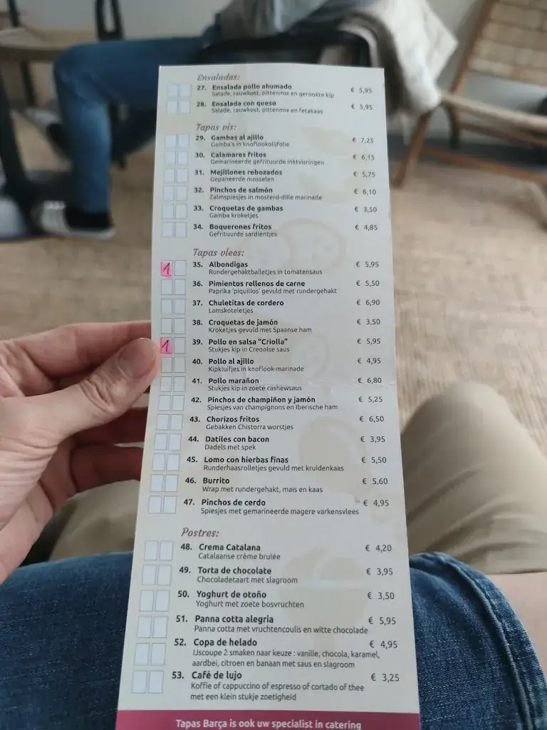 Menu_Tapas Barça_Almere_imagen_2