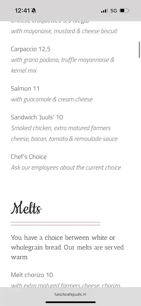 Menu_Lunchcafé Juuls_Gouda_image_2