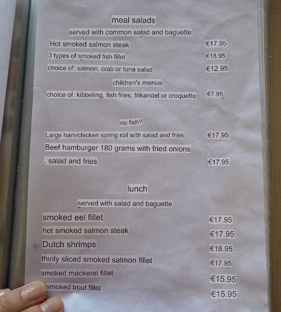 Menu_Vishandel van der Veen_Enkhuizen_immagine_3