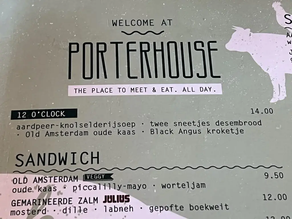 Menu_PorterHouse Naarden_Naarden_image_2