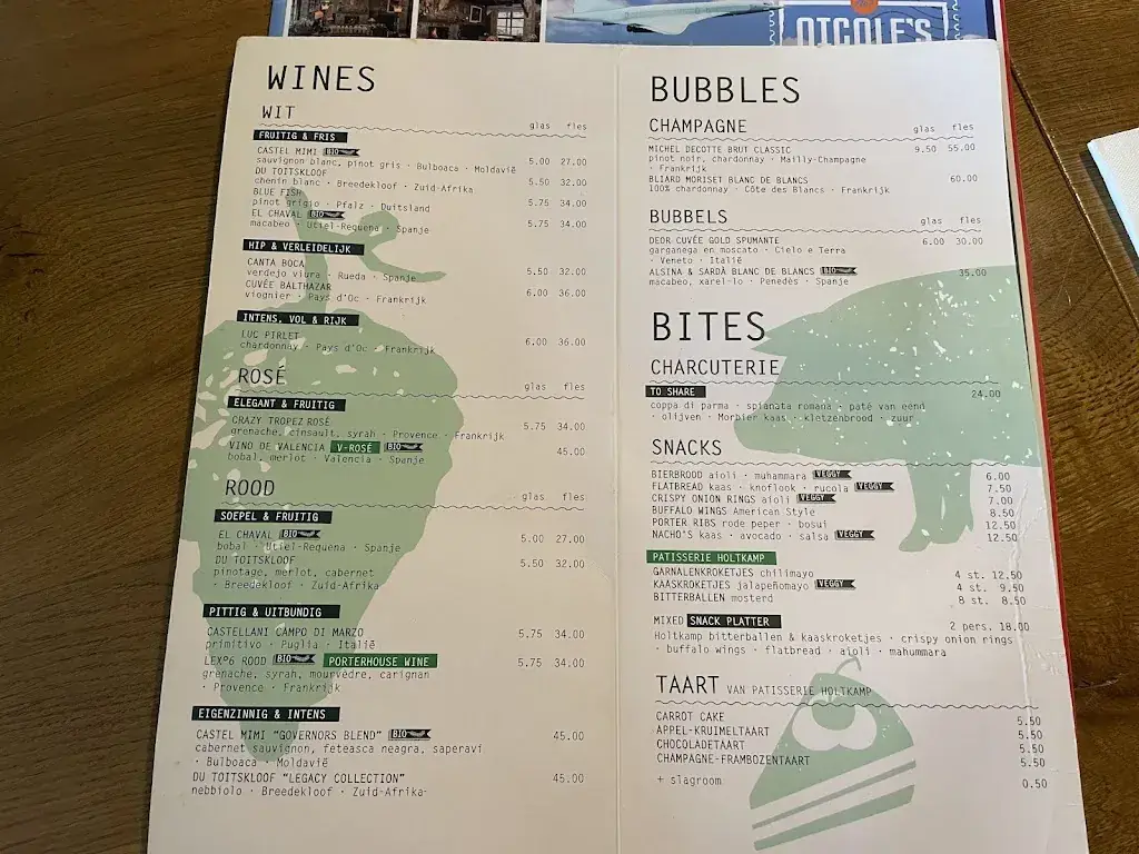 Menu_PorterHouse Naarden_Naarden_image_4