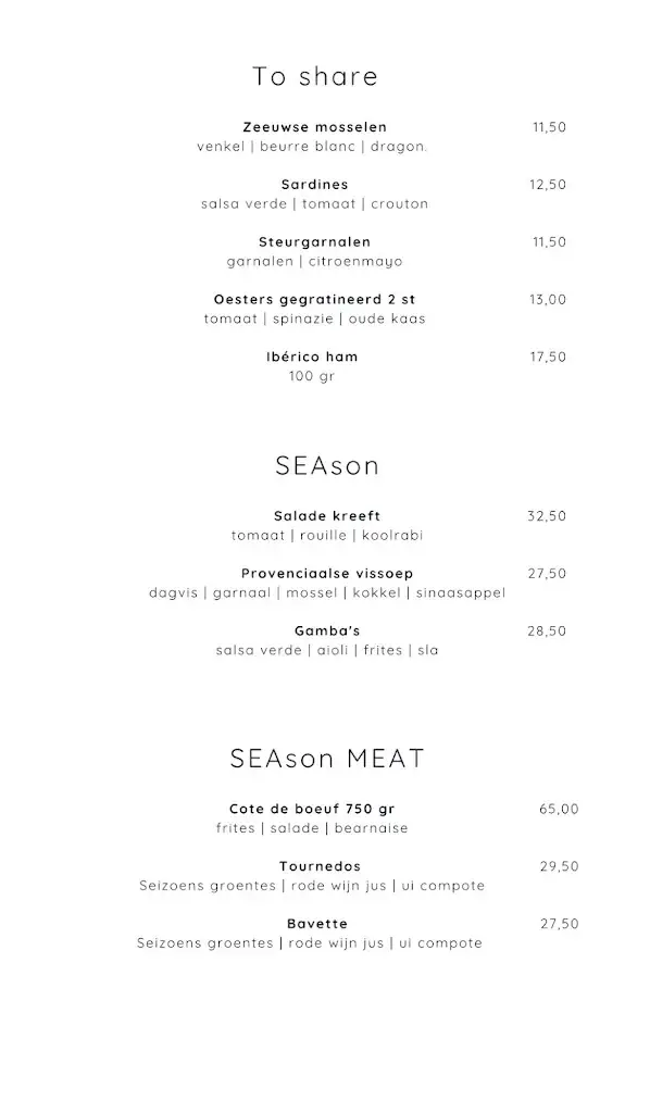 Menu_SEAson Arsenaal_Naarden_image_1