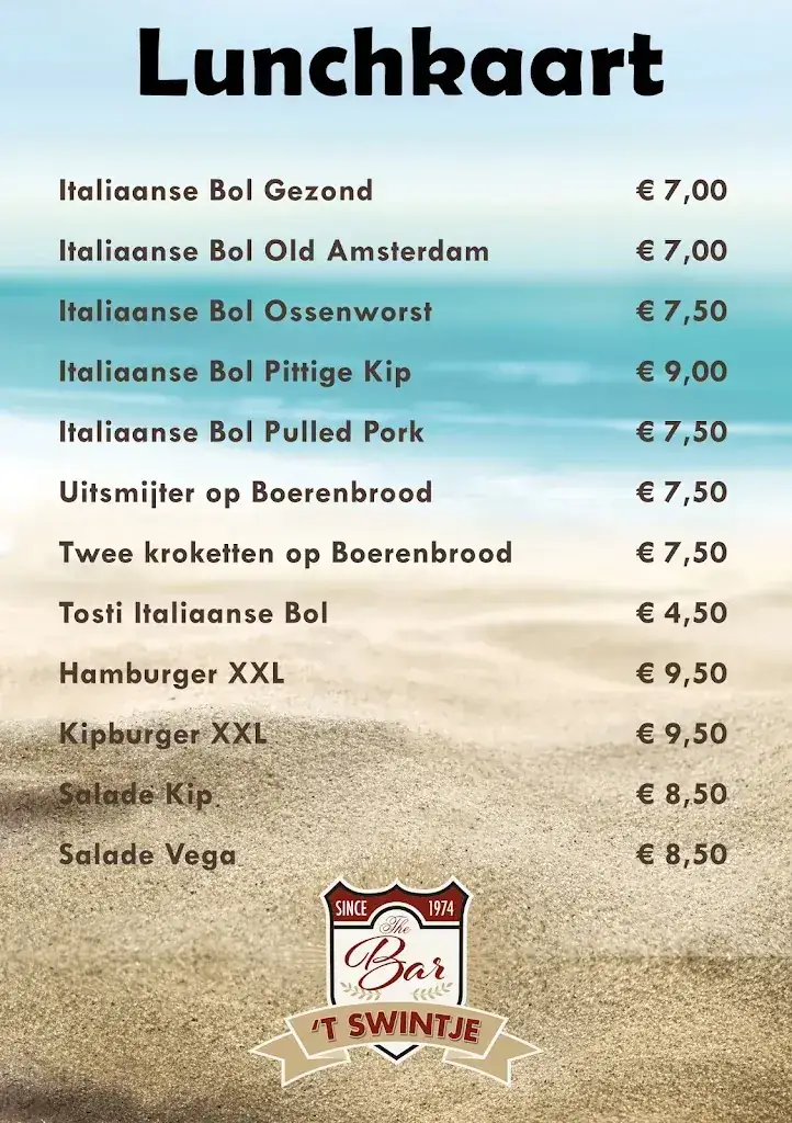 Menu_Bar 't Swintje_Zee_image_2