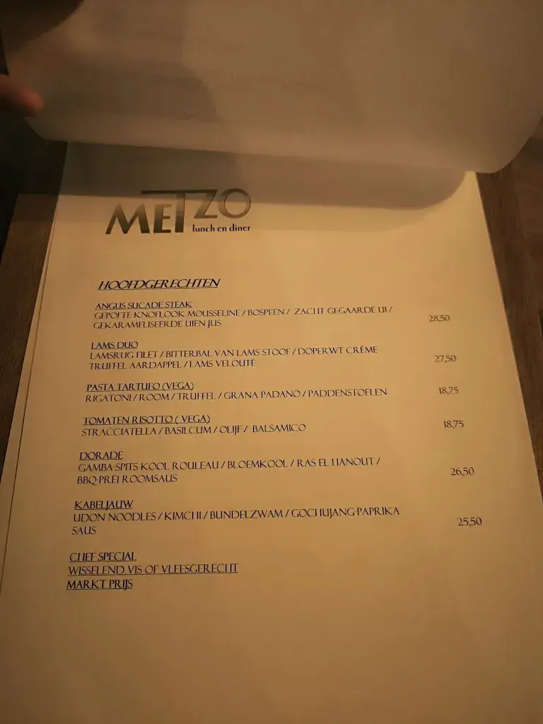 Menu_restaurant metzo_Haarlem_imagen_2
