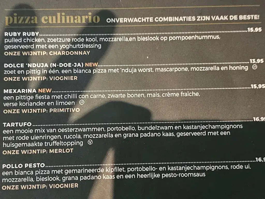 Menu_WOODSTONE Pizza and Wine_Almere_image_1