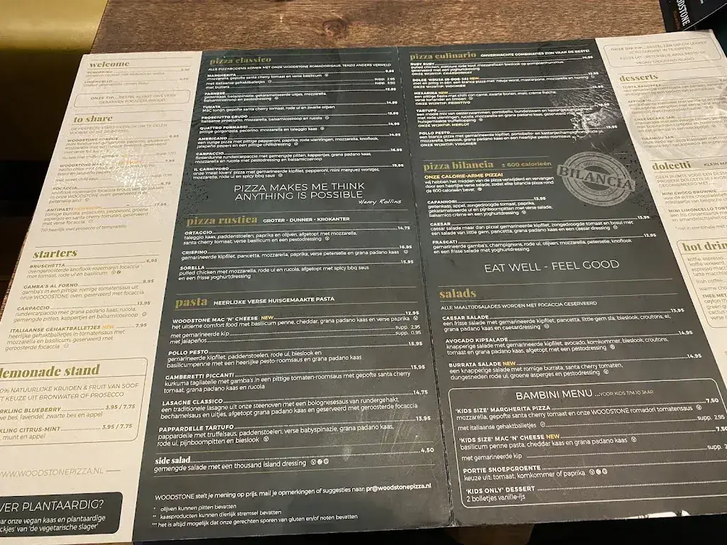 Menu_WOODSTONE Pizza and Wine_Almere_image_4