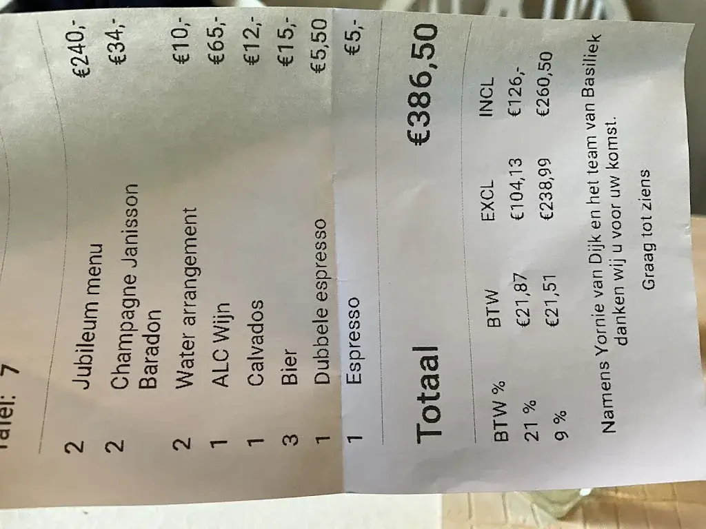 Menu_Restaurant Basiliek_Harderwijk_imagen_2