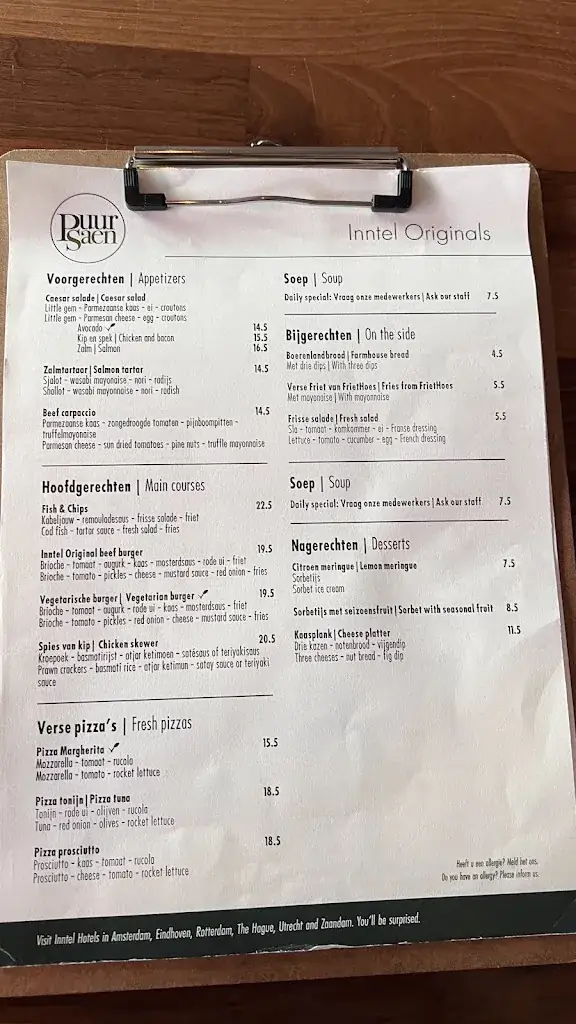 Menu_Puur Saen_Zaandam_image_1