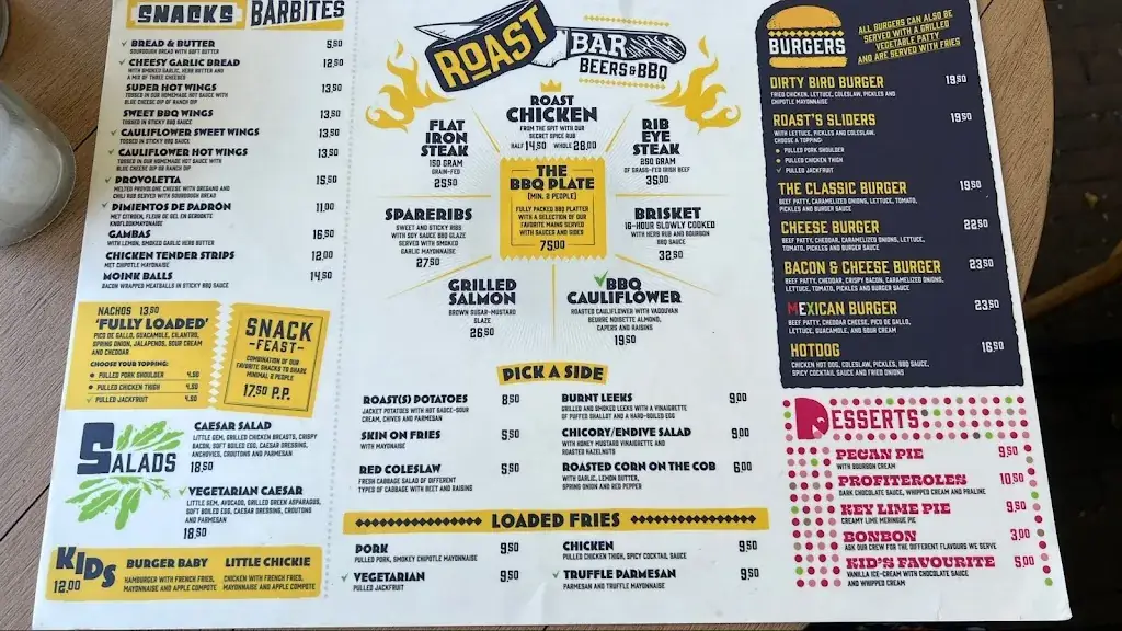 Menu_Roast Bar - Restaurant Haarlem_Haarlem_image_3