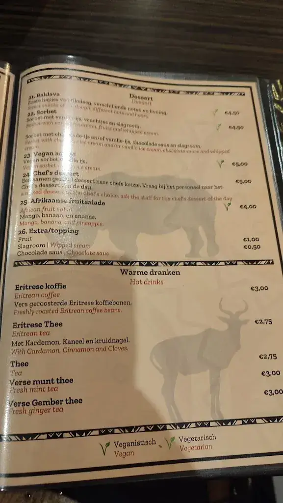 Menu_Afrikaans Restaurant Seni_Almere_image_4