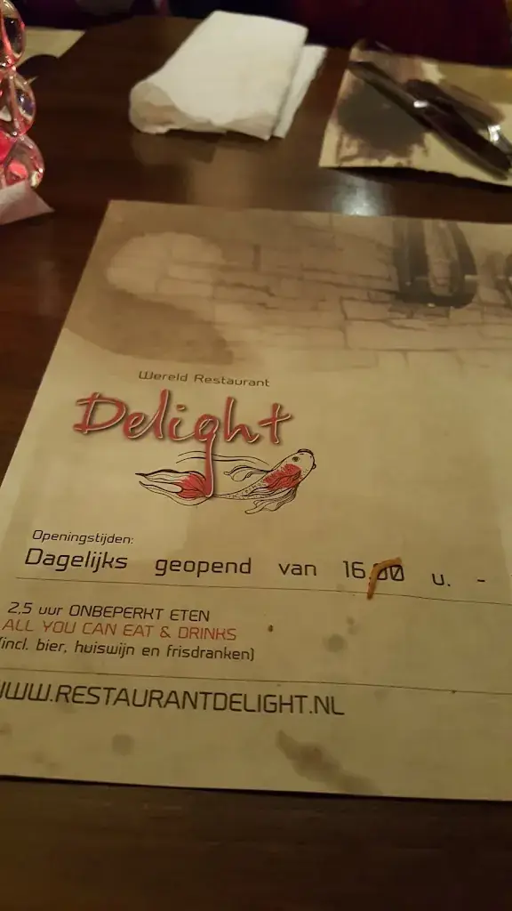 Menu_Restaurant Delight_Heemskerk_image_2