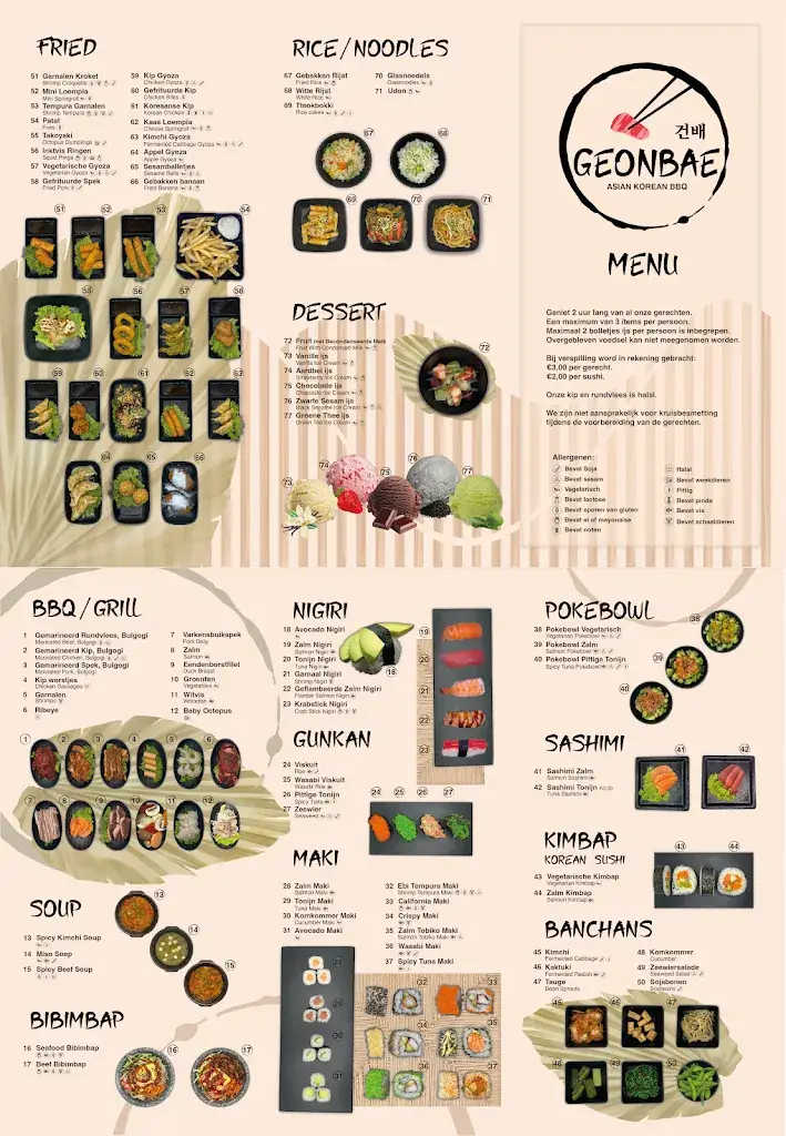 Menu_Geonbae | Asian Korean BBQ & Sushi_Almere_image_1