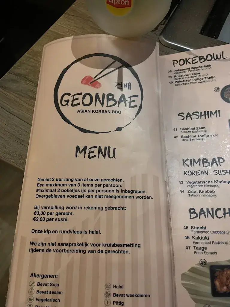 Menu_Geonbae | Asian Korean BBQ & Sushi_Almere_image_2