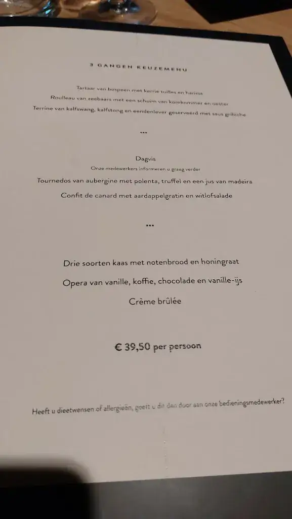 Menu_The Saint_Hoorn_image_1