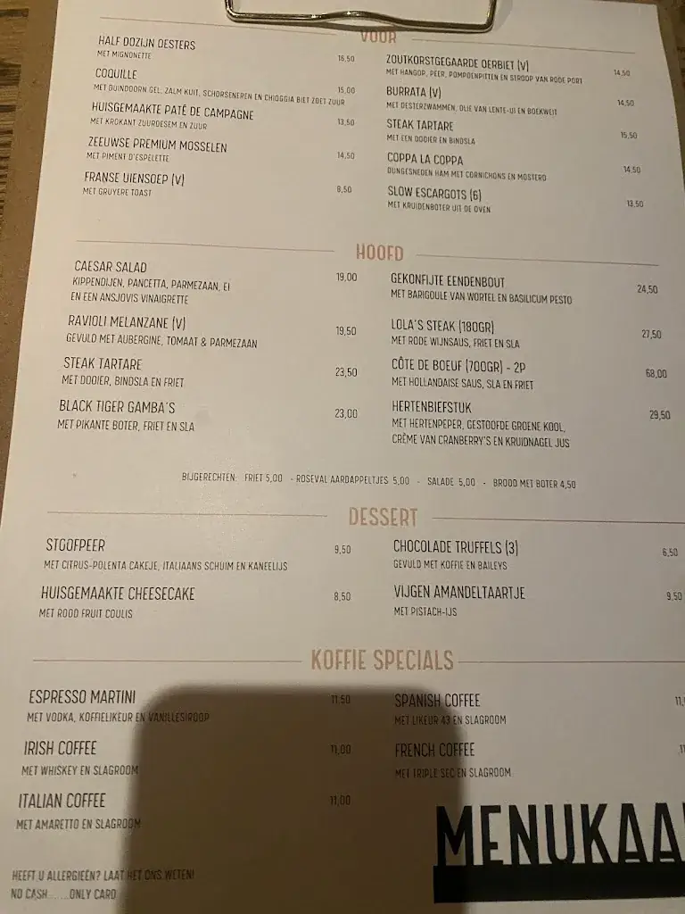 Menu_Lola's_Diemen_immagine_1