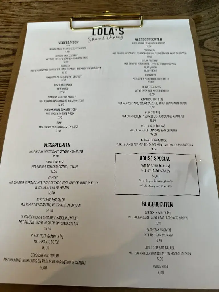 Menu_Lola's_Diemen_immagine_2