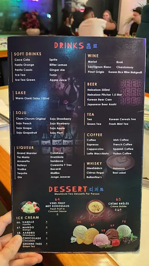 Menü_Soju BBQ_Almere_Bild_2