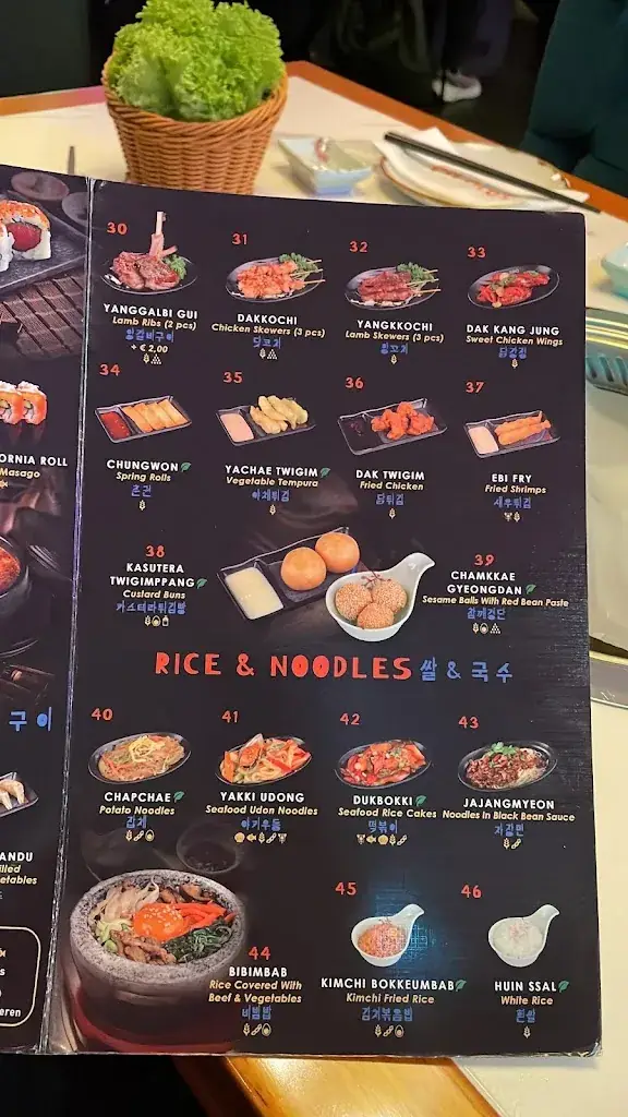 Menü_Soju BBQ_Almere_Bild_3