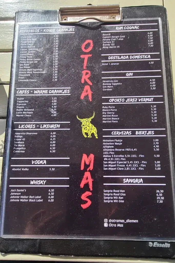 Menu_Otra Más Brasserie_Diemen_image_3